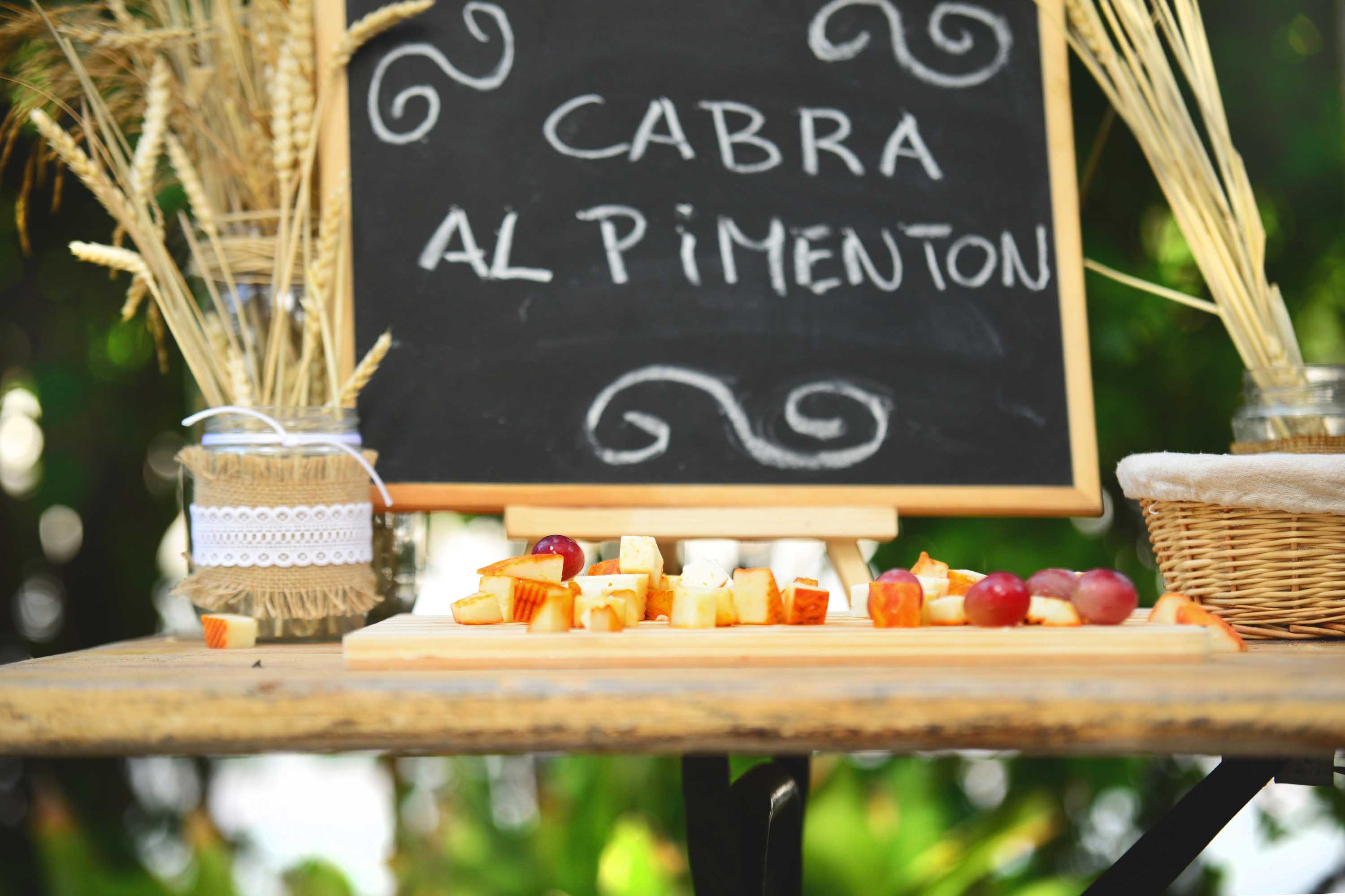 cheese table weddings malaga