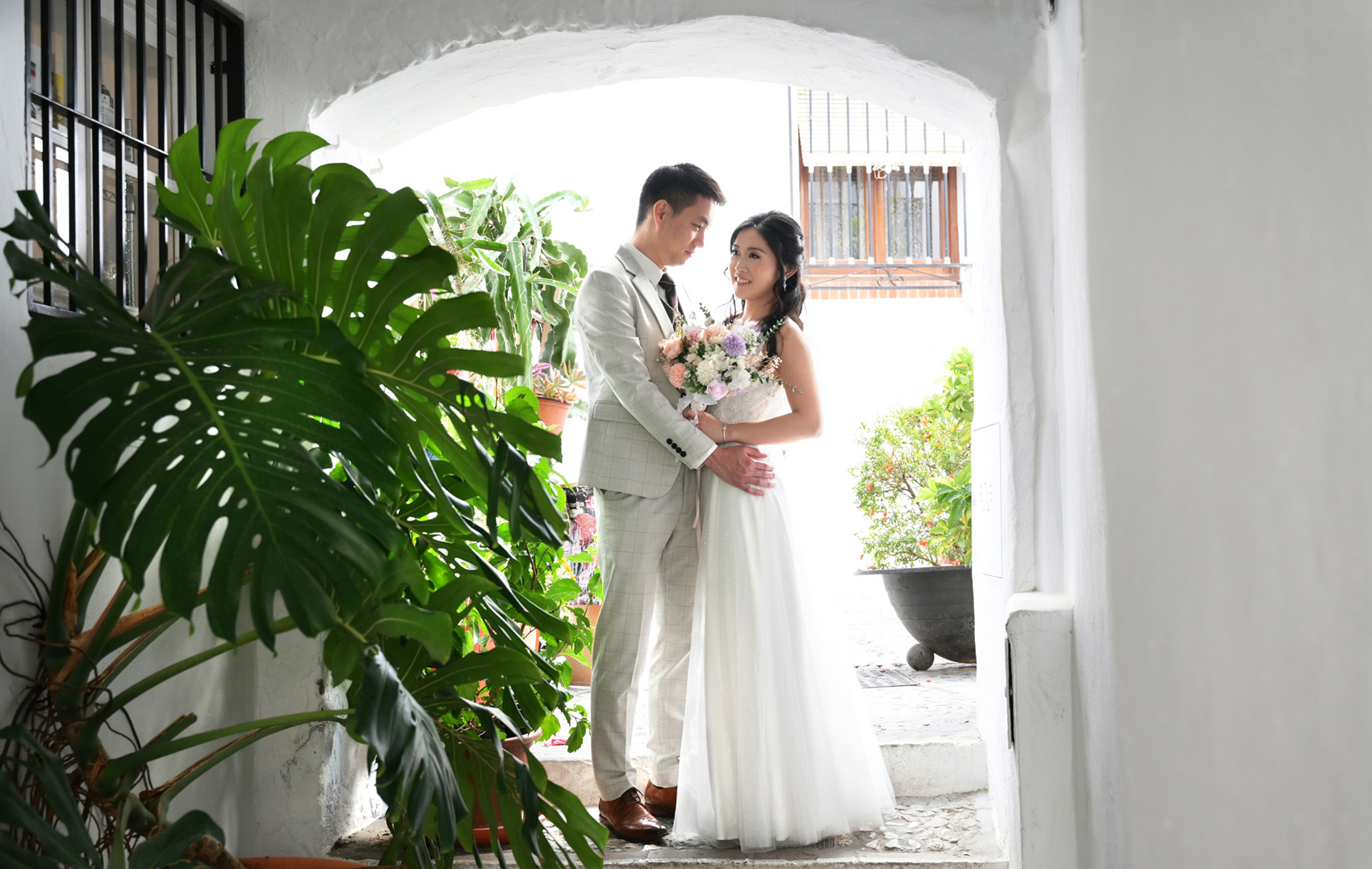 frigiliana wedding photo
